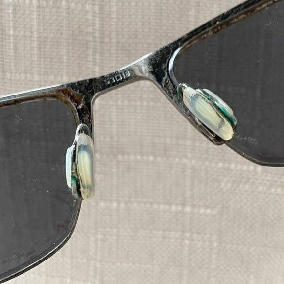 Nike Men Eyeglasses frame Brown Tone Half Rim Glasses 53[]18 140 - Picture 7 of 12